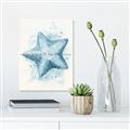 Picture of Teal Starfish _GroupedProduct_Rectangle_Portrait_Unframed_Print_Only_