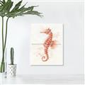 Picture of Coral Seahorse _GroupedProduct_Rectangle_Portrait_Unframed_Print_Only_