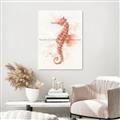 Picture of Coral Seahorse _GroupedProduct_Rectangle_Portrait_Unframed_Print_Only_