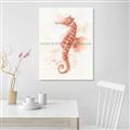 Picture of Coral Seahorse _GroupedProduct_Rectangle_Portrait_Unframed_Print_Only_