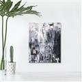 Picture of Abstract With Silver Foil _GroupedProduct_Rectangle_Portrait_Unframed_Print_Only_