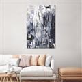 Picture of Abstract With Silver Foil _GroupedProduct_Rectangle_Portrait_Unframed_Print_Only_