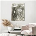 Picture of Brown & White Flower II _GroupedProduct_Rectangle_Portrait_Unframed_Print_Only_