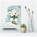 Picture of Flower In Glass Jar _GroupedProduct_Rectangle_Portrait_Unframed_Print_Only_
