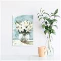 Picture of Flower In Glass Jar _GroupedProduct_Rectangle_Portrait_Unframed_Print_Only_