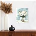 Picture of Flower In Glass Jar _GroupedProduct_Rectangle_Portrait_Unframed_Print_Only_