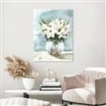 Picture of Flower In Glass Jar _GroupedProduct_Rectangle_Portrait_Unframed_Print_Only_