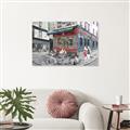 Picture of Centre Ville Café II _GroupedProduct_Rectangle_Landscape_Unframed_Print_Only_