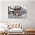 Picture of Centre Ville Café II _GroupedProduct_Rectangle_Landscape_Unframed_Print_Only_