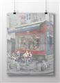 Picture of Centre Ville Café II _GroupedProduct_Rectangle_Landscape_Unframed_Print_Only_