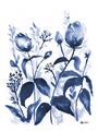 Picture of Blue Flower III _GroupedProduct_Rectangle_Portrait_Unframed_Print_Only_