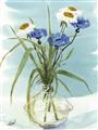 Picture of Street Flower In Bottle Water _GroupedProduct_Rectangle_Portrait_Unframed_Print_Only_