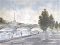 Picture of View In France _GroupedProduct_Rectangle_Landscape_Unframed_Print_Only_