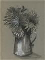 Picture of Charcoal Flower Drawing I _GroupedProduct_Rectangle_Portrait_Unframed_Print_Only_