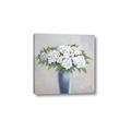 Picture of Flower in blue jar _GroupedProduct_Square_Canvas_