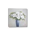 Picture of Flower in blue jar _GroupedProduct_Square_Canvas_