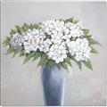 Picture of Flower in blue jar _GroupedProduct_Square_Canvas_