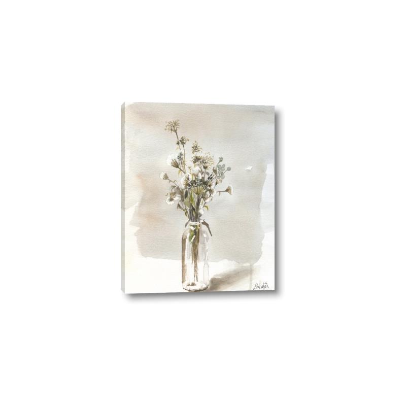 Picture of Dried Flower In Vase _GroupedProduct_Rectangle_Portrait_Canvas_