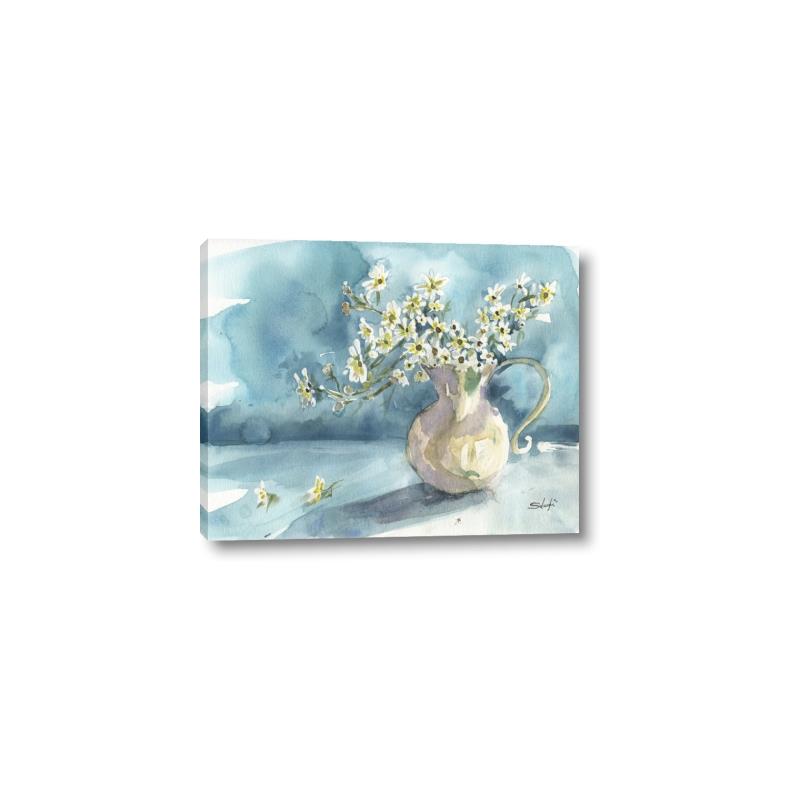 Picture of Small flower In Pot _GroupedProduct_Rectangle_Landscape_Canvas_