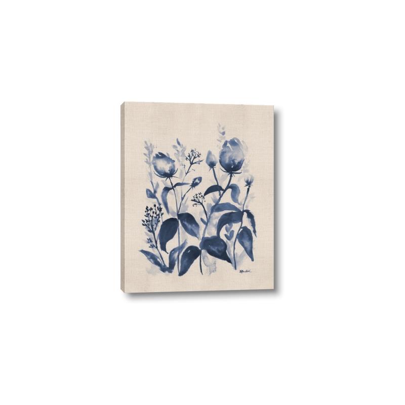 Picture of Blue Flower IV _GroupedProduct_Rectangle_Portrait_Canvas_