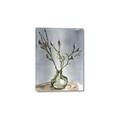 Picture of Cotton Flower In Vase II _GroupedProduct_Rectangle_Portrait_Canvas_