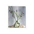 Picture of Cotton Flower In Vase II _GroupedProduct_Rectangle_Portrait_Canvas_