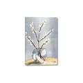 Picture of Cotton Flower In Vase _GroupedProduct_Rectangle_Portrait_Canvas_