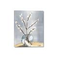 Picture of Cotton Flower In Vase _GroupedProduct_Rectangle_Portrait_Canvas_
