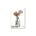 Picture of Flower In Bottle _GroupedProduct_Rectangle_Portrait_Canvas_
