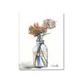 Picture of Flower In Bottle _GroupedProduct_Rectangle_Portrait_Canvas_