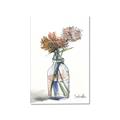 Picture of Flower In Bottle _GroupedProduct_Rectangle_Portrait_Canvas_