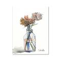 Picture of Flower In Bottle _GroupedProduct_Rectangle_Portrait_Canvas_