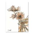 Picture of Linen Daisies _GroupedProduct_Rectangle_Portrait_Canvas_