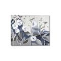 Picture of Modern Blue Floral _GroupedProduct_Rectangle_Landscape_Canvas_