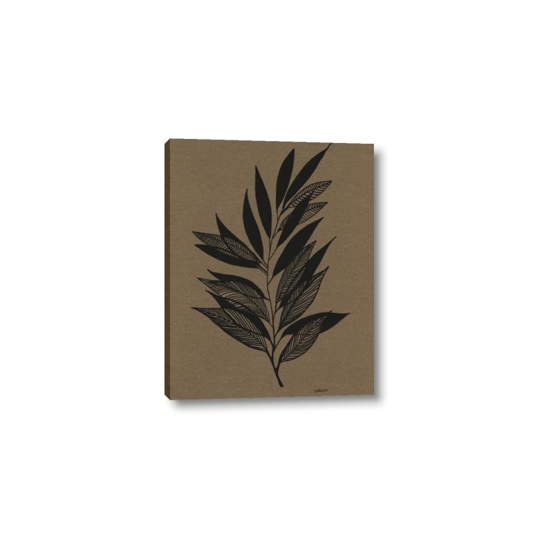 Picture of Silhouette Leaves _GroupedProduct_Rectangle_Portrait_Canvas_