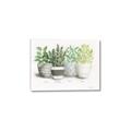 Picture of Pots With Flower _GroupedProduct_Rectangle_Landscape_Canvas_