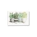 Picture of Pots With Flower _GroupedProduct_Rectangle_Landscape_Canvas_