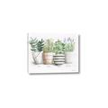 Picture of Pots With Flower I _GroupedProduct_Rectangle_Landscape_Canvas_