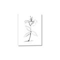 Picture of Single Flower VIII _GroupedProduct_Rectangle_Portrait_Canvas_