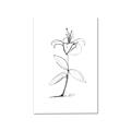 Picture of Single Flower VIII _GroupedProduct_Rectangle_Portrait_Canvas_