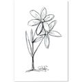 Picture of Single Flower III _GroupedProduct_Rectangle_Portrait_Canvas_