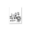 Picture of Silhouette Leaves I  _GroupedProduct_Rectangle_Portrait_Canvas_