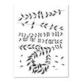 Picture of Silhouette Leaves III _GroupedProduct_Rectangle_Portrait_Canvas_