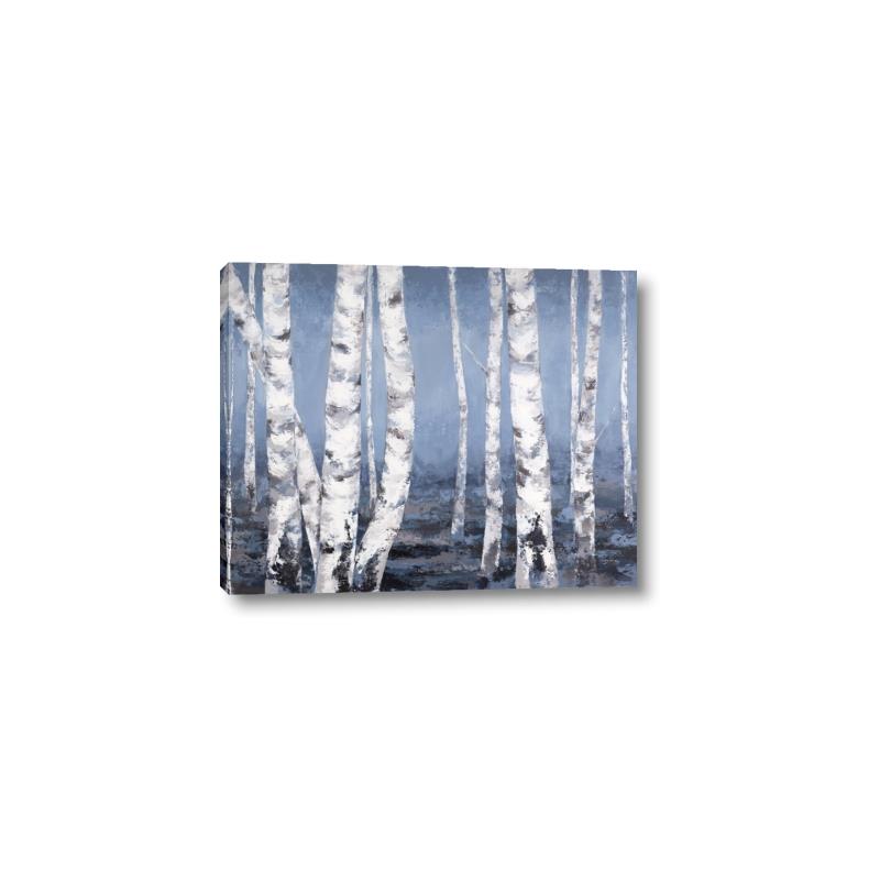 Picture of Plain White Birches _GroupedProduct_Rectangle_Landscape_Canvas_