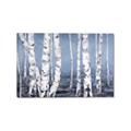 Picture of Plain White Birches _GroupedProduct_Rectangle_Landscape_Canvas_