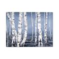Picture of Plain White Birches _GroupedProduct_Rectangle_Landscape_Canvas_