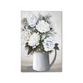 Picture of White Carnation _GroupedProduct_Rectangle_Portrait_Canvas_