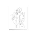 Picture of Stencil Floral Art II _GroupedProduct_Rectangle_Portrait_Canvas_