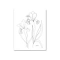 Picture of Stencil Floral Art II _GroupedProduct_Rectangle_Portrait_Canvas_