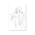 Picture of Stencil Floral Art II _GroupedProduct_Rectangle_Portrait_Canvas_